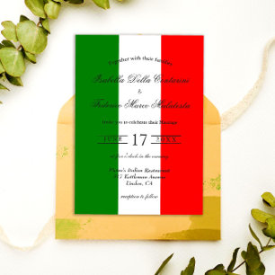 Einladungen für italienische Hochzeiten