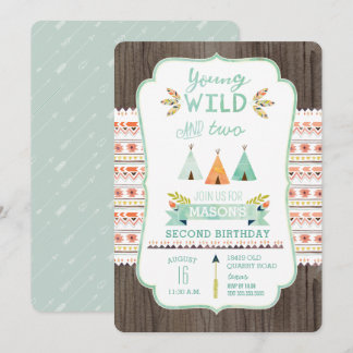 Einladungen für Jung, Wild und Drei Jungen zum Geb