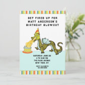 Einladungen für Jungen (Stehend Vorderseite)