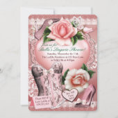 Einladungen für Junggeselinnen-Abschied und Finger (Vorderseite)