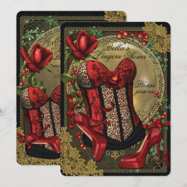 Einladungen für Junggeselinnen-Abschied und Finger