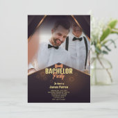 Einladungen für Junggeselle (Stehend Vorderseite)