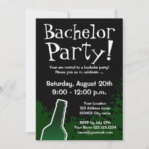 Einladungen für Junggeselle Benutzerfreundliche