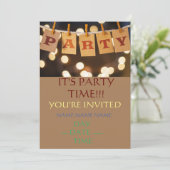 Einladungen für Kindergeburtstag (Stehend Vorderseite)