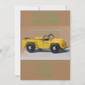 Einladungen für Kindergeburtstag (Vorderseite)