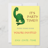 Einladungen für Kindergeburtstag (Vorderseite)