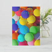 Einladungen für Kindergeburtstag (Stehend Vorderseite)