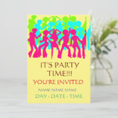 Einladungen für Kindergeburtstag (Stehend Vorderseite)