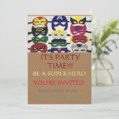 Einladungen für Kindergeburtstag (Stehend Vorderseite)