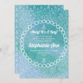 Einladungen für Kindermädchen (Vorne/Hinten)