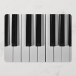 Einladungen für Klaviertasten<br><div class="desc">Diese individuell anpassbaren Piano Keyboard Einladungen sind eine angenehme Art, Gäste zu einem Klavierabend oder Party einzuladen. Auf der Vorderseite befindet sich ein nahes Klavierbild. Auf der anderen Seite befindet sich ein robinfarbener Hintergrund und viel Raum, um sich mit Ihren relevanten Informationen anzupassen. Klicken Sie einfach auf das Symbol "Anpassen"...</div>