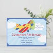 Einladungen für kleine Flugzeuge (Stehend Vorderseite)