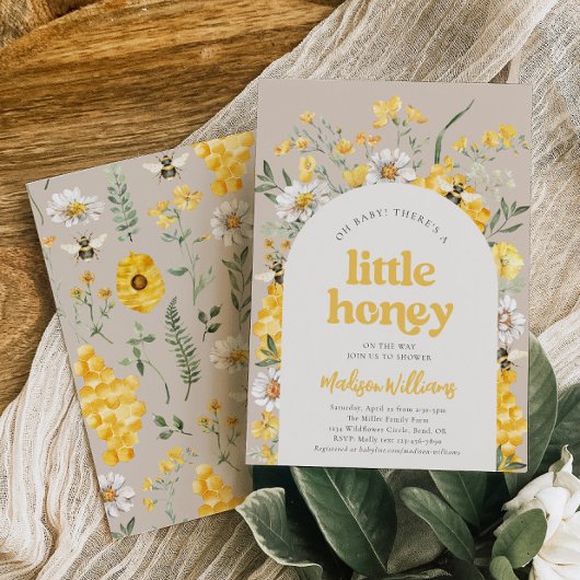 Einladungen für kleine Honigbienen