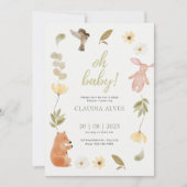 Einladungen für kleine Mädchen (Vorderseite)