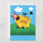 Einladungen für Kuh und Blackbird (Vorderseite)