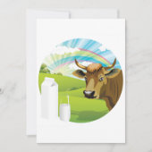 Einladungen für Kuh und Milch (Vorderseite)