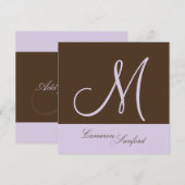 Einladungen für kundenspezifische Hochzeiten (Vorne/Hinten)