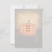 Einladungen für Kürbismalerei (Rückseite)