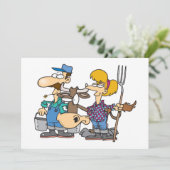 Einladungen für landwirtschaftliche Betriebe (Stehend Vorderseite)