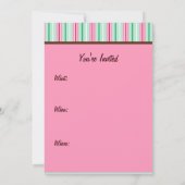 Einladungen für Lebkuchen (Rückseite)