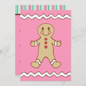 Einladungen für Lebkuchen (Vorne/Hinten)