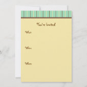 Einladungen für Lebkuchen (Rückseite)