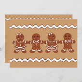 Einladungen für Lebkuchen (Vorne/Hinten)