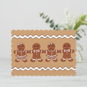 Einladungen für Lebkuchen (Stehend Vorderseite)