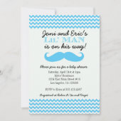 Einladungen für LIttle Man Baby Shower (Vorderseite)