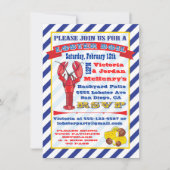 Einladungen für Lobsterboil (Vorderseite)