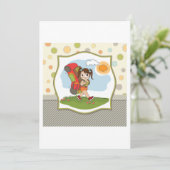 Einladungen für Mädchen (Stehend Vorderseite)