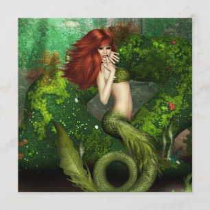 Einladungen für Meerjungfrauen