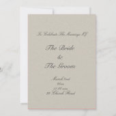 Einladungen für mittelalterliche Hochzeiten (Rückseite)