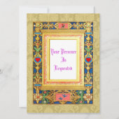 Einladungen für mittelalterliche Hochzeiten (Vorderseite)