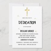 Einladungen für moderne Babys (Vorderseite)