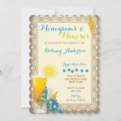 Einladungen für Monogramme und Mimosas-Bridal-Dusc (Vorderseite)