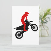 Einladungen für Motorradfahrer (Stehend Vorderseite)