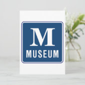 Einladungen für Museumssignaturen (Stehend Vorderseite)