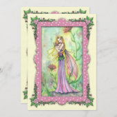 Einladungen für Mutter und Baby Fairy Baby Shower (Vorne/Hinten)