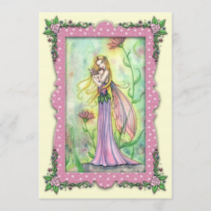 Einladungen für Mutter und Baby Fairy Baby Shower