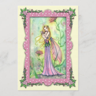 Einladungen für Mutter und Baby Fairy Baby Shower