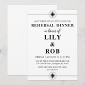 Einladungen für nautische Probe am Seespiel (Vorne/Hinten)