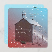 Einladungen für neue Häuser (Vorne/Hinten)