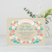 Einladungen für niedliche lässige Beachvolleyball- (Stehend Vorderseite)