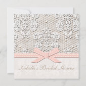 Einladungen für Pearl and Lace Bridal (Rückseite)