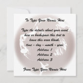 Einladungen für Personalisierte Hunde in Neufundla (Rückseite)