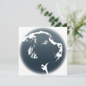 Einladungen für Personalisierte Hunde in Neufundla (Stehend Vorderseite)