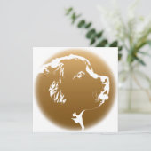 Einladungen für Personalisierte Hunde in Neufundla (Stehend Vorderseite)