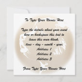 Einladungen für Personalisierte Hunde in Neufundla (Rückseite)