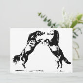 Einladungen für Pferde - Einladungen für Pferde (Stehend Vorderseite)